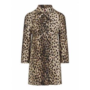 [VALENTINO] 라프리마 여성 숏 울 코트 6B3CA7L991AAN2 애니멀 프린트 /8