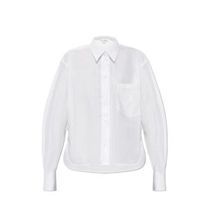 빅토리아 베컴 크롭 롱슬리브 셔츠 1125WSH005238E0 WHITE TP934756012