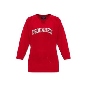 Dsquared2 V넥 로고 프린트 티셔츠 S72GD0563S21658 309 TP936601057