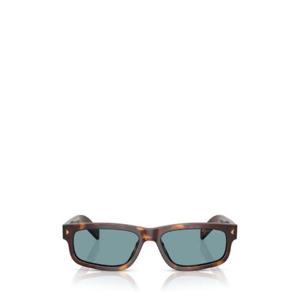 남성 Prada Eyewear 직사각형 프레임 선글라스 15W04D
