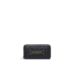 Love Moschino 퀼팅 지퍼 어라운드 지갑 JC5600PP1ILA0 000 TP942575970