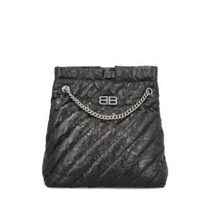 발렌시아가 크러쉬 퀼팅 미디엄 토트백 742941210J0 1000 TP942620095
