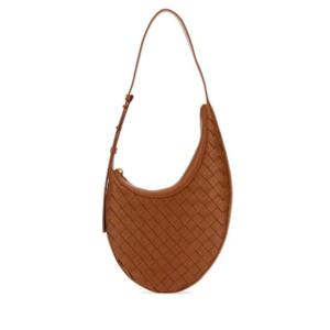 Bottega Veneta 우븐 지퍼 호보 백 755074VCPP1 2633 TP942720162