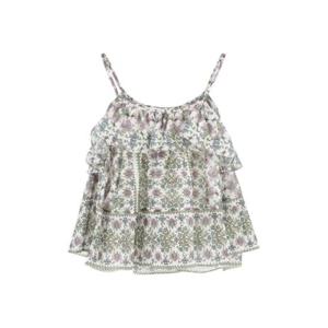 Isabel Marant 플로럴 프린트 슬리브리스 탑 23PHT0079FA 23EC TP942710234