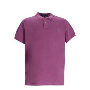 Polo Ralph Lauren 로고 자수 스트레이트 헴 폴로 셔츠 710680784 409TEAROSEC7540 TP934623969