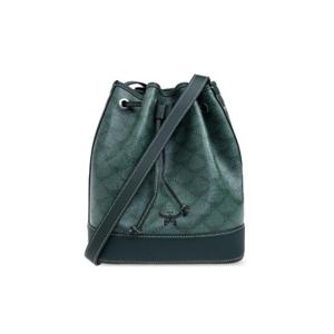 MCM Himmel 드로스트링 버킷 백 MWDESAC01G00 FORESTGREEN TP942618489