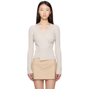 25 SS 팔로마울 여성 오프 화이트 발레리아 스웨터 252648F100000