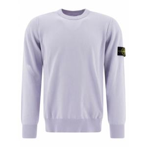 [STONE ISLAND] 라프리마 남성 크루넥 스웨터 인 소프트 코튼 5100053 S00B2V0088 Purple /3