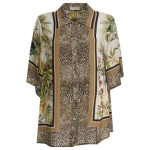 엘리 사브 프린트 쉬폰 셔츠 SH108PS25SI001 FOULARD TP936617943