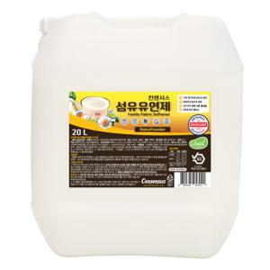 컨센서스 섬유유연제 20L 베이비파우더 말통