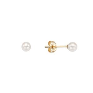 미니골드 14K  담수진주 귀걸이 (3mm) ECPM4144
