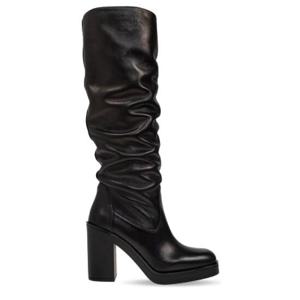 스튜어트 와이츠먼 베데니 80 스퀘어 토 부츠 BETHENNY80SJ290 BLACK TP934783845