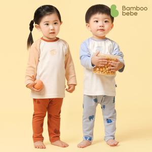 [밤부베베] 온마을 긴팔 내의_숲속(6~36개월)