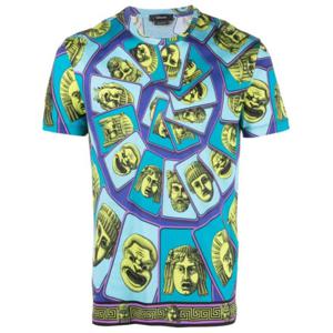 베르사체 반팔 티셔츠 1006662 1A07044 5G540 ACID GREEN