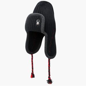 [스파이더] 공용 울 니트 방한 모자 SPIFANCA308UBLK
