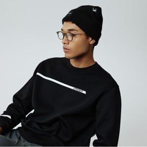 [스파이더] 공용 포인트 라벨 비니 SPIFANCA304UBLK