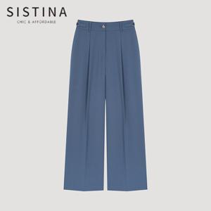 [SISTINA] 인기 버클 와이드 셋업 팬츠_AWSSLO21040_DL