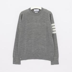 톰브라운 24FW 사선완장 메리노 울 니트 MKA002A Y1014 058