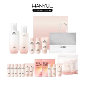 [10% 더블쿠폰] 한율 빨간쌀 보습탄력 에센스스킨 에멀젼 2종 세트