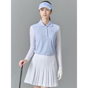 빈폴골프 여성 블루종핏 AIO 티셔츠  스카이 블루 BJ4441A41Q