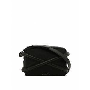 [ALEXANDER MCQUEEN] 남성 하네스 카메라 크로스바디 백 726292 1AALD1000 블랙 /3