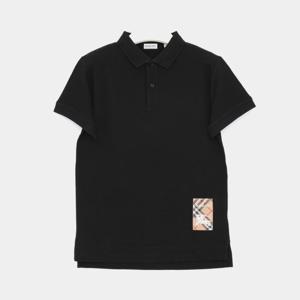 버버리키즈 25SS 기사로고 반팔 남아 PK티셔츠 8105079/14A