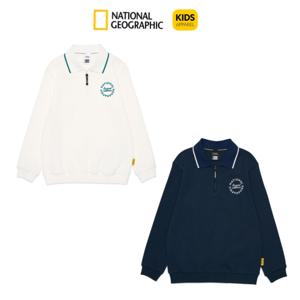 [내셔널지오그래픽키즈] 키즈 신학기 반집업 맨투맨 티셔츠 K251USW040