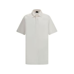 발렌시아가 폴로 티셔츠 817163TRVW4 9012 WHITE