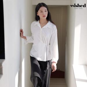 [위시드]스트라이프 랩 긴팔 셔츠 (WICABL012)
