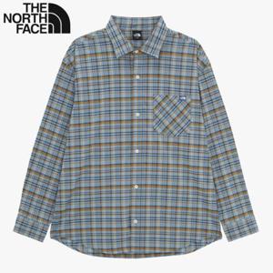 노스페이스 NH8LR02A 남성 플리드 체크 셔츠 KR