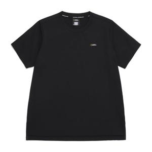 내셔널지오그래픽 N252WTS930 여성 COOL MAX 스몰로고 반팔 티셔츠 BLACK
