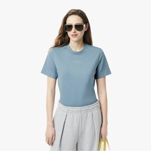 [시즌오프 30% 인하] 라코스테 공식 여성 엠보 로고 반팔 티셔츠 TF0355-55G HD9