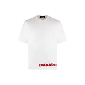 디스퀘어드2 반팔 티셔츠 S74GD1301S22427 100 White