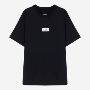 메종마르지엘라 MM6 남성 로고 패치 반팔 명품티셔츠 SH0GC0033S24312 900