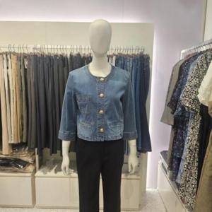 올리비아로렌 HC02 라운드 청자켓 VVBMJ4M3472
