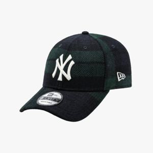 [뉴에라] [공용]MLB 뉴욕 양키스 트위드 체크 볼캡 네이비/그린(14440855)
