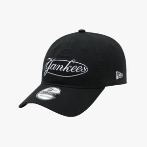 [뉴에라] [공용]MLB 뉴욕양키스 레트로오벌로고 언스트럭쳐볼캡 블랙(14205939)