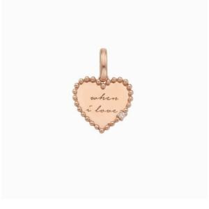 [로이드] 주문제작 하트 14k 골드 팬던트 LPP19017G