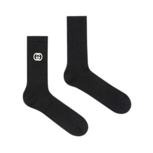 구찌 양말 7431494G492 1000 BLACK