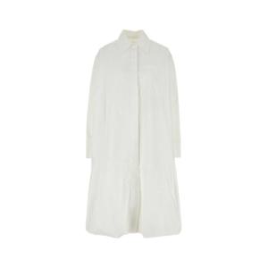 질샌더 미디 원피스 J02CT0389J45002 100 WHITE