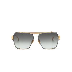 Balmain Eyewear 프리미어 기하학 프레임 선글라스 BPS155A