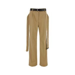 프라다 스트레이트 팬츠 P230IKSOOO14ZG F0065 BEIGE O TAN