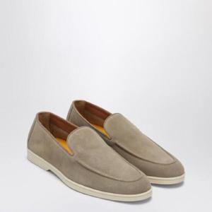 DOUCALS Suede leather moccasin in sand color DU3413NWMAUY009/Q_DOUCA-GC15