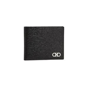 페라가모 동전 포켓 간치니 지갑 블랙 피오레 블루 66A065-685987