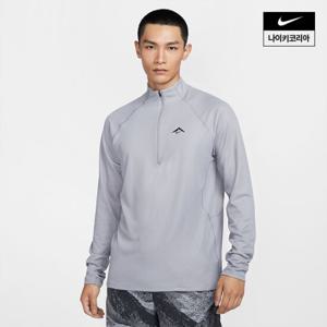 [나이키] 트레일 남성 드라이 핏 하프집 미드 레이어 탑 FV9995-078
