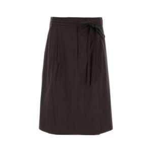 프라다 미디 원피스 P176WGSOOO12VC F0192 BROWN