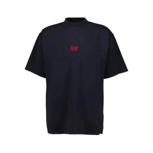 25 SS 발렌시아가 로렐 로고 자수 티셔츠 764235TSVC9 TP438333061
