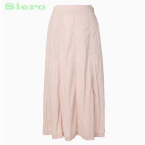 [시에로]절개 플레어 밴딩 스커트  SI3SKF465