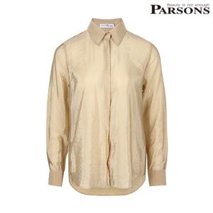 [파슨스] Organza See-through Shirts [PW2S3BL02]