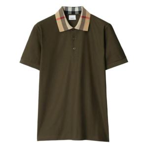버버리 폴로 티셔츠 8095923 moss